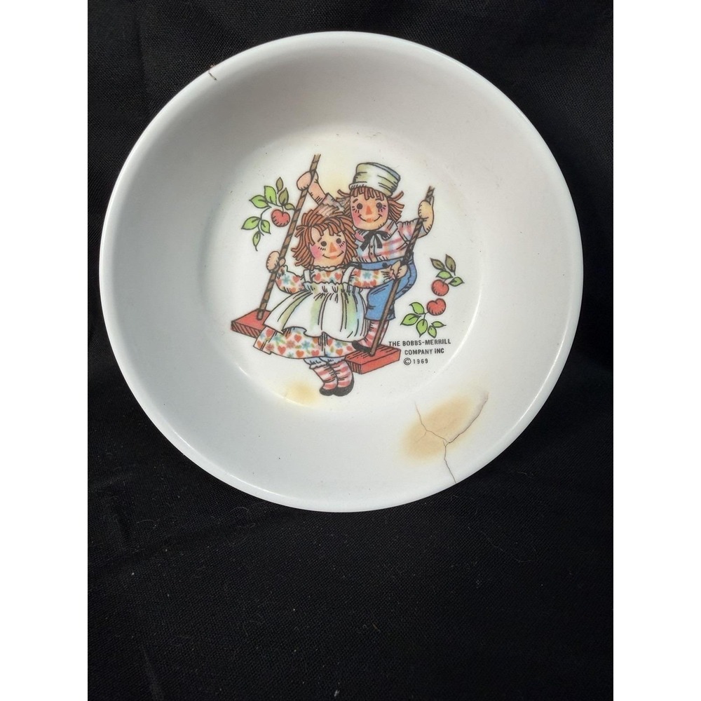 1969 Raggedy Ann & Andy Oneida‎ Bowl